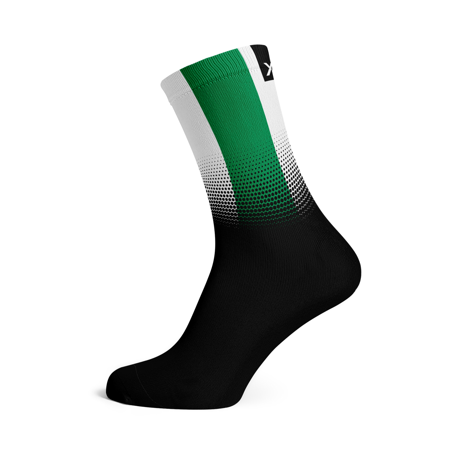Nigeria Flag Crew Socks