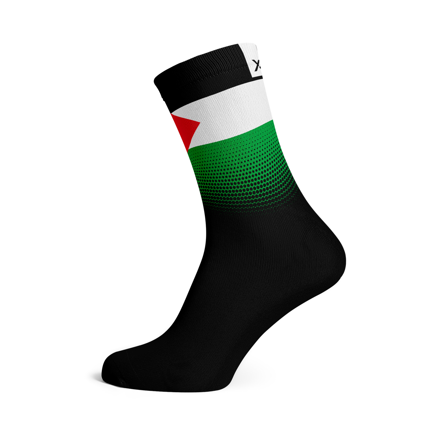 Palestine Flag Crew Socks