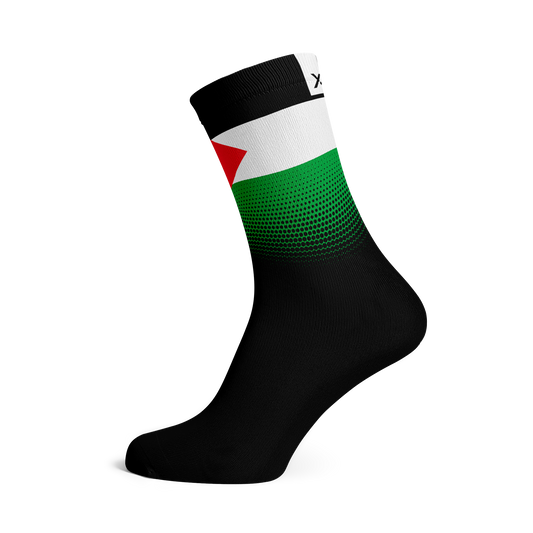 Palestine Flag Crew Socks