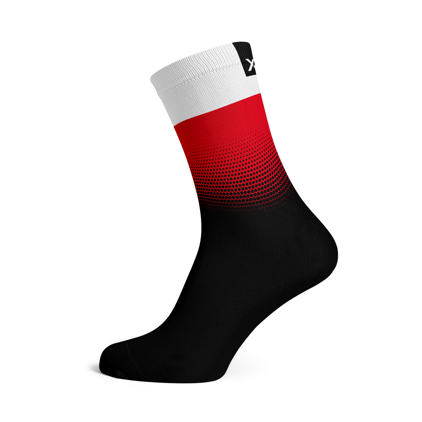 Poland Flag Crew Socks