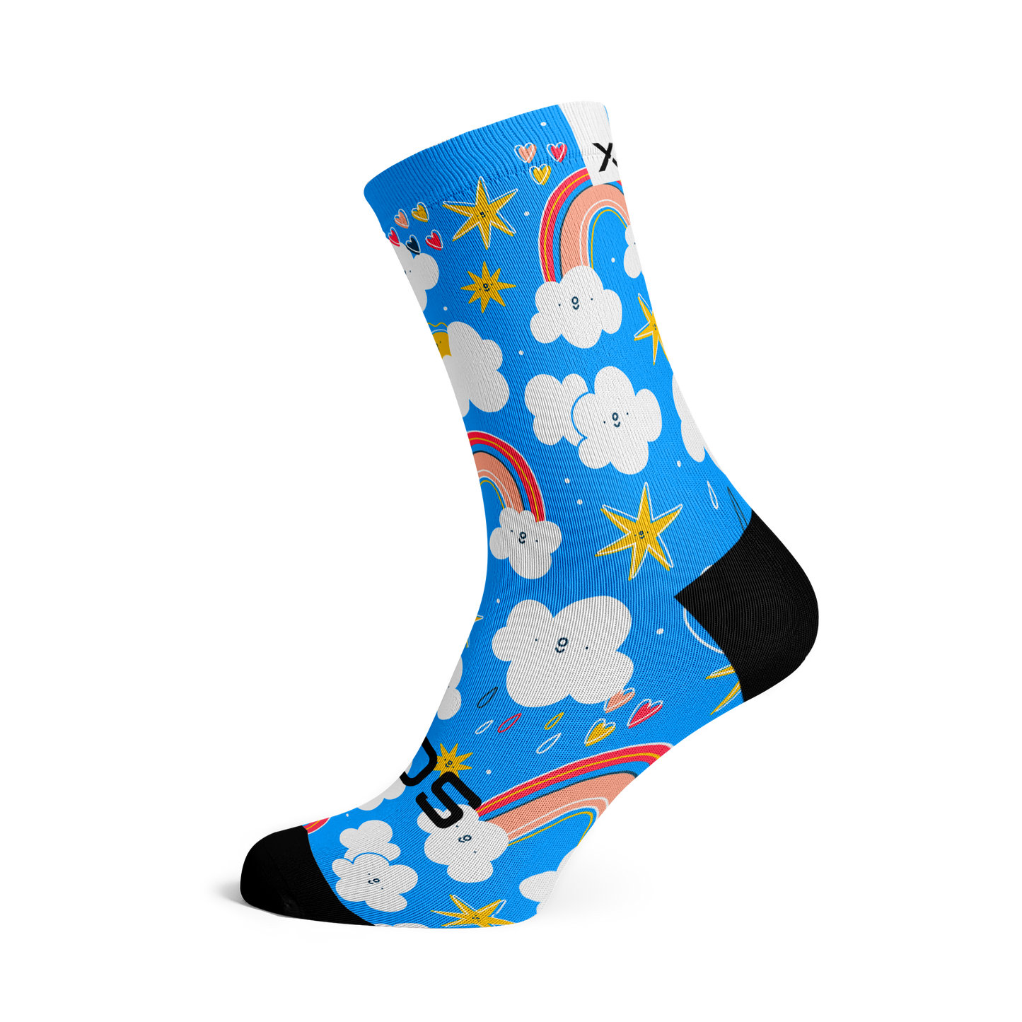 Rainbow Kids Casual Crew Socks