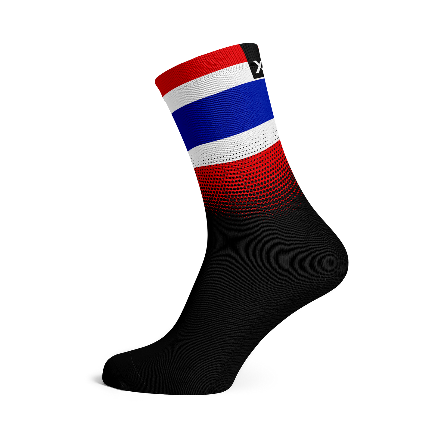 Thailand Flag Crew Socks