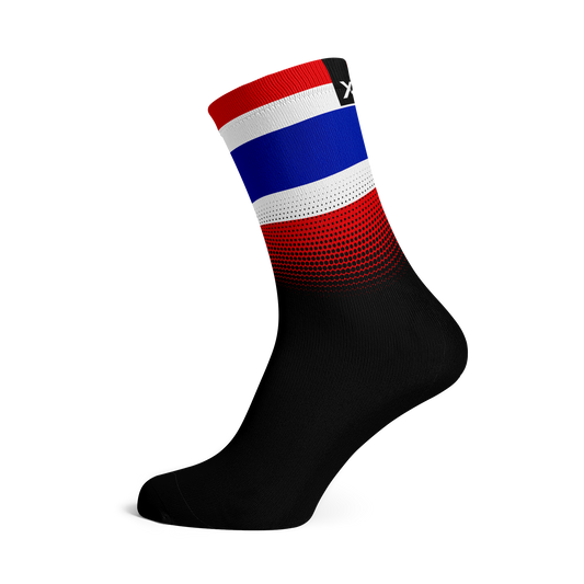 Thailand Flag Crew Socks