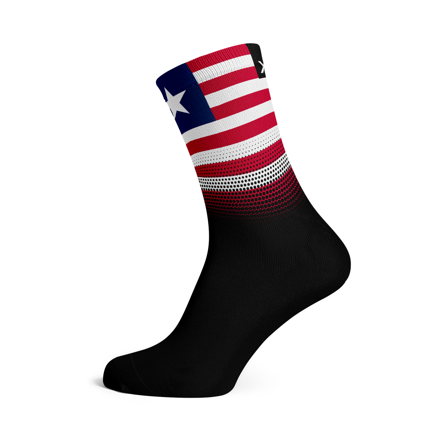 Liberia Flag Crew Socks