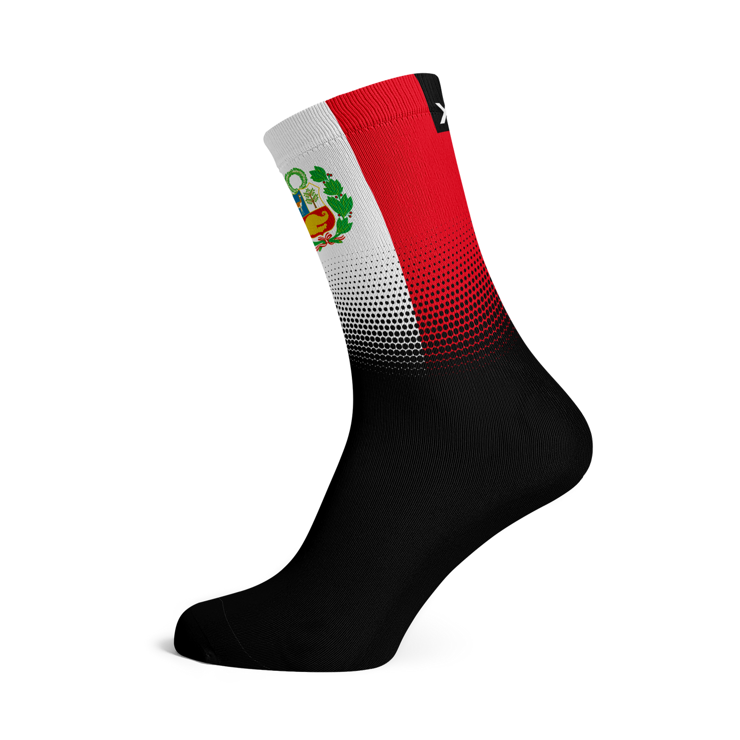 Peru Flag Crew Socks